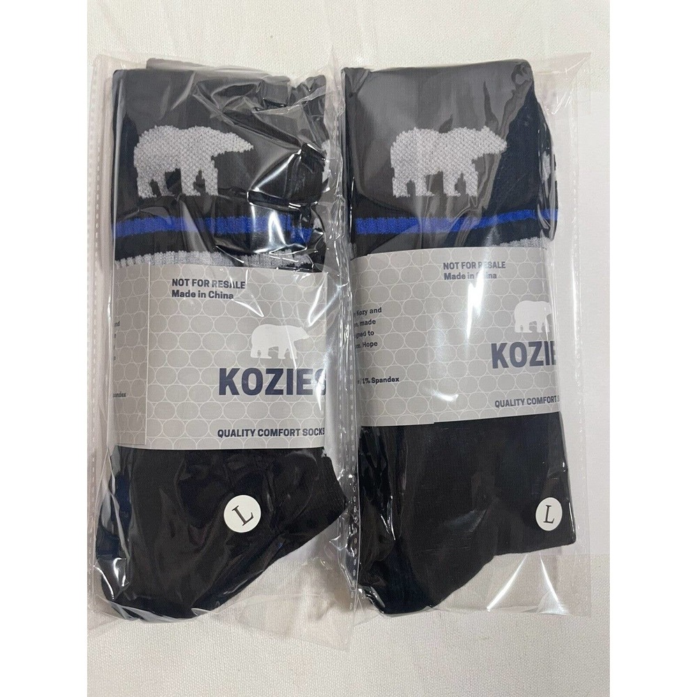 2 Pack Kozies Socks very Soft & Comfortable New Product 🔥Size Large